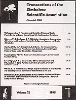 Transactions of the Zimbabwe Scientific Association
