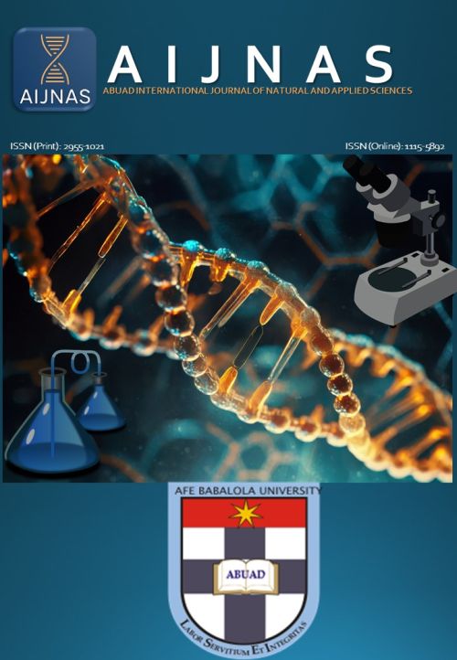 ABUAD International Journal of Natural and Applied Sciences