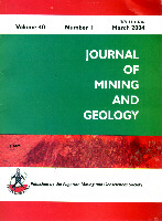 Journal of Mining and Geology