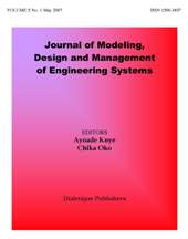 Journal of Modeling, Design and Management of Engineering Systems