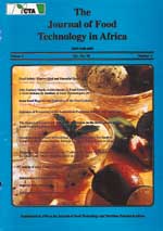 Journal of Food Technology in Africa