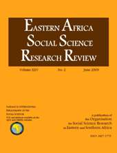 Eastern Africa Social Science Research Review