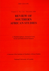 Review of Southern African Studies