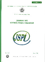 Journal des Sciences Pour l'Ingénieur