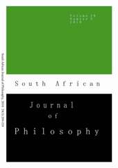 South African Journal of Philosophy