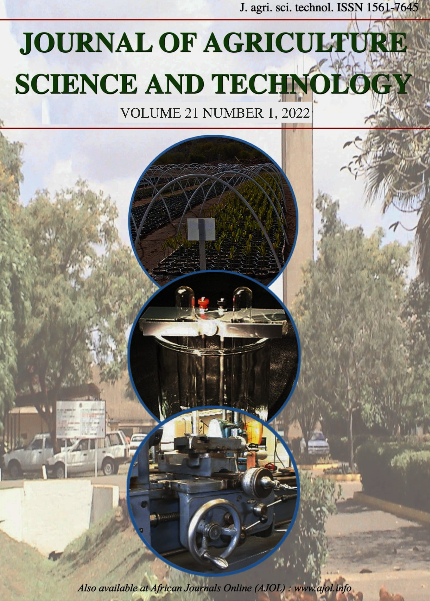 Journal of Agriculture, Science and Technology