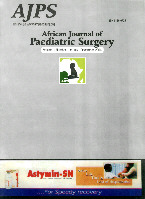 African Journal of Paediatric Surgery