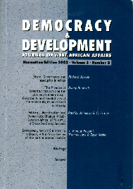 Democracy & Development: Journal of West African Affairs