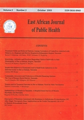 East African Journal of Public Health