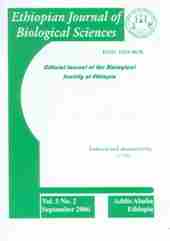 Ethiopian Journal of Biological Sciences