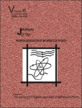 Journal of the Nigerian Association of Mathematical Physics