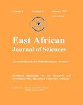 East African Journal of Sciences