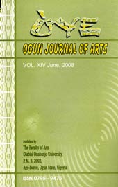 OYE: Ogun Journal of Arts