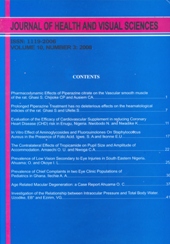 Journal of Health and Visual Sciences