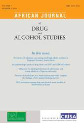 African Journal of Drug and Alcohol Studies