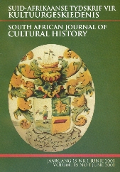 South African Journal of Cultural History