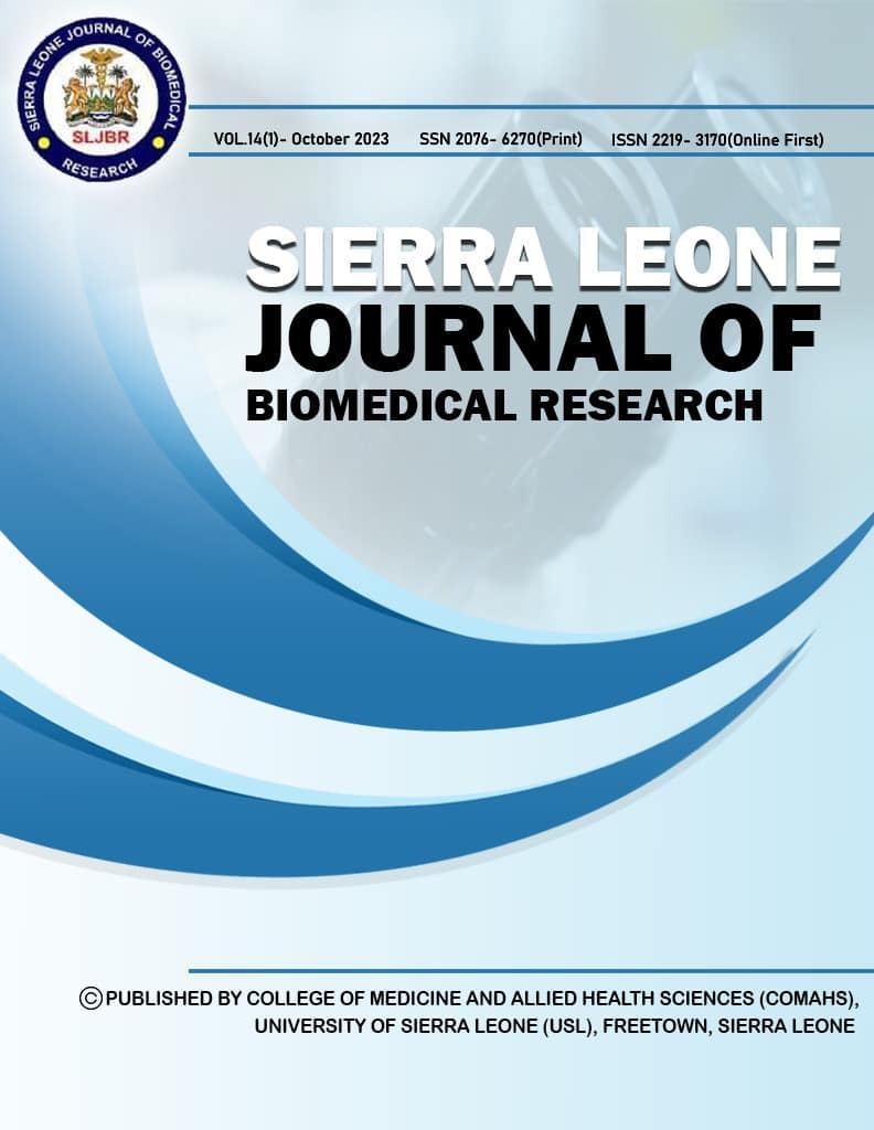Sierra Leone Journal of Biomedical Research