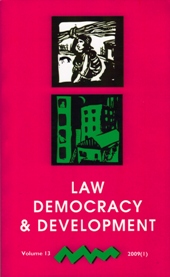 Law, Democracy & Development