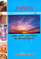 Journal of the Association of Nigerian Musicologists