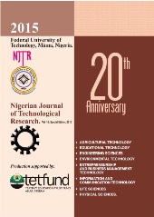 Nigerian Journal of Technological Research