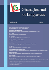 Ghana Journal of Linguistics