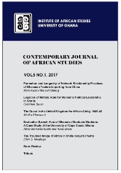 Contemporary Journal of African Studies