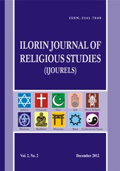 Ilorin Journal of Religious Studies