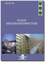 Annals of Humanities and Development Studies