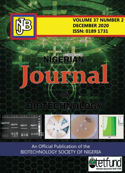 Nigerian Journal of Biotechnology
