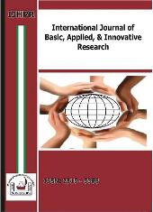 International Journal of Basic, Applied and Innovative Research