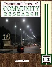 International Journal of Community Research