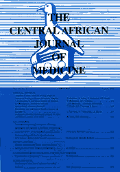 Central African Journal of Medicine