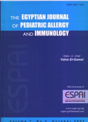 Egyptian Journal of Pediatric Allergy and Immunology (The)