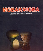 Mgbakoigba: Journal of African Studies