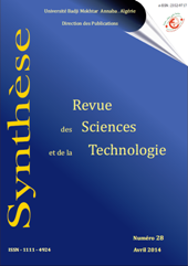 Synthèse: Revue des Sciences et de la Technologie