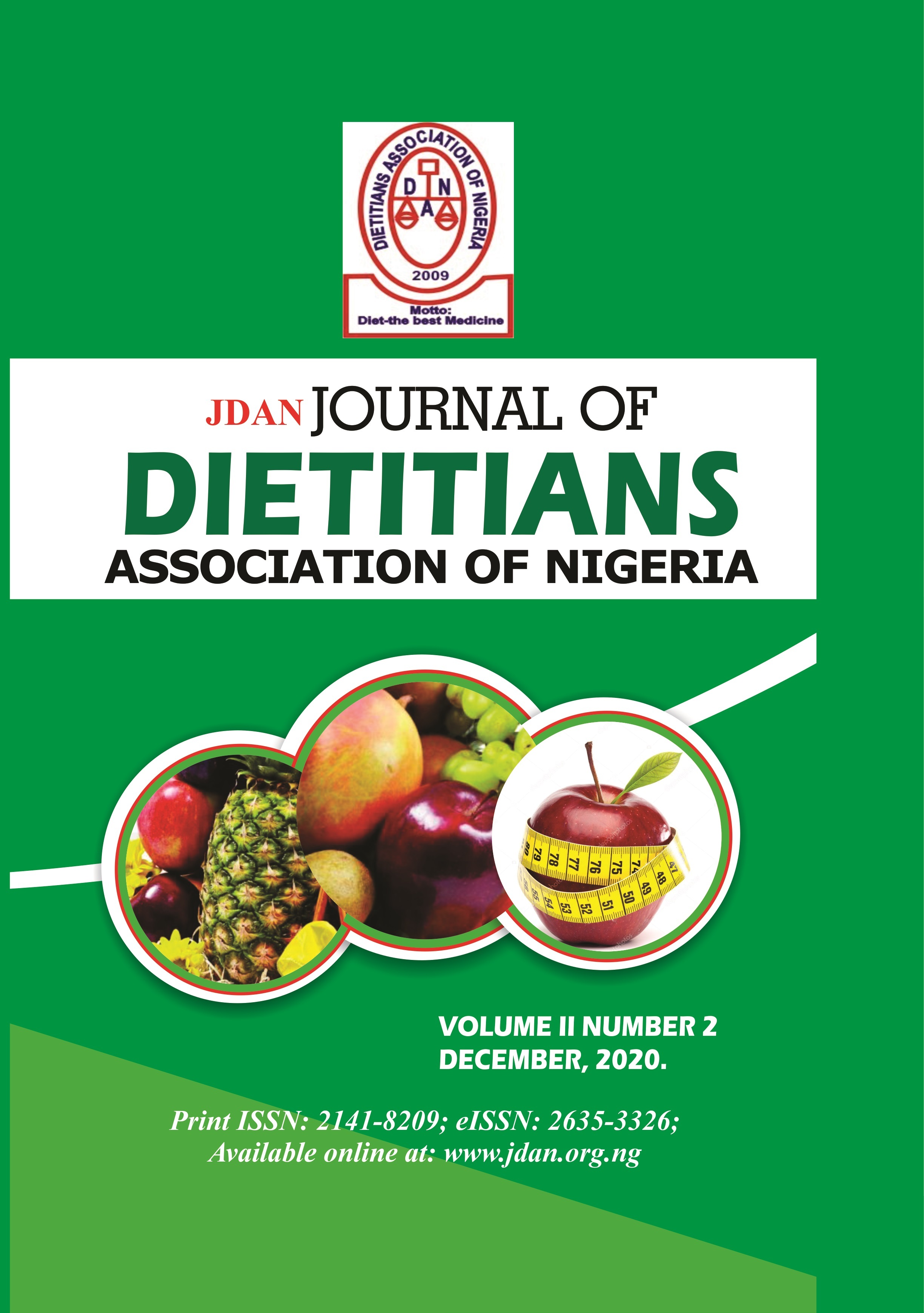 Journal of Dietitians Association of Nigeria