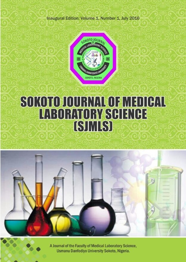 Sokoto Journal of Medical Laboratory Science