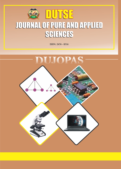 Dutse Journal of Pure and Applied Sciences