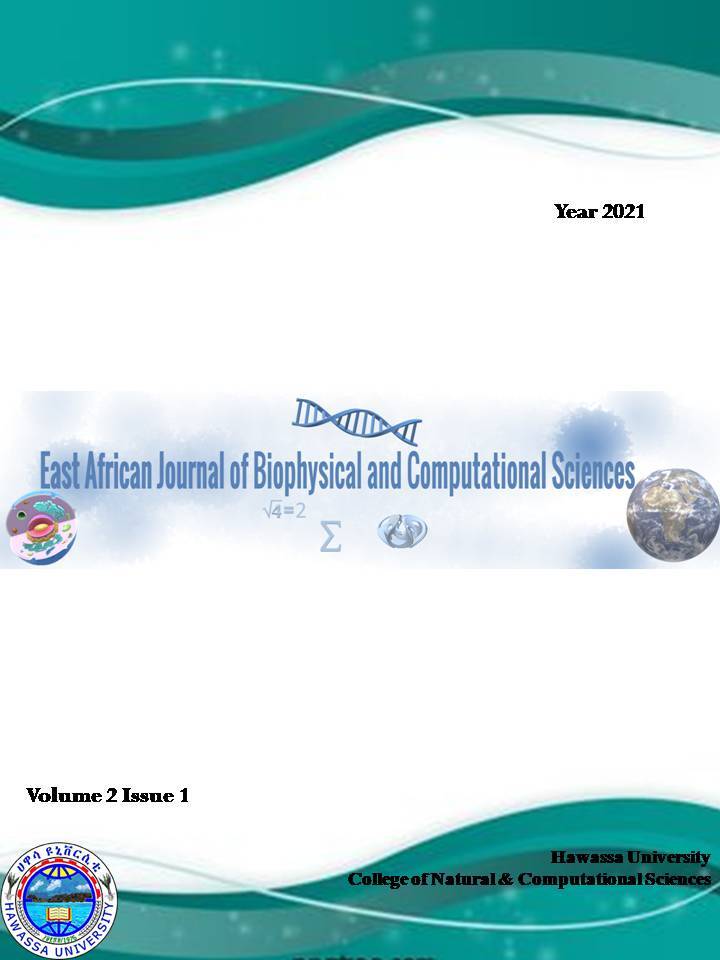 East African Journal of Biophysical and Computational Sciences