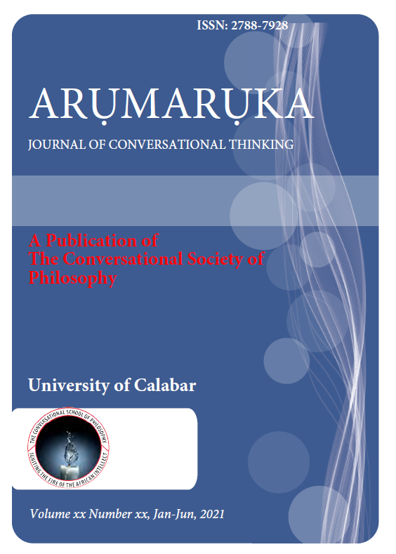 Arụmarụka: Journal of Conversational Thinking