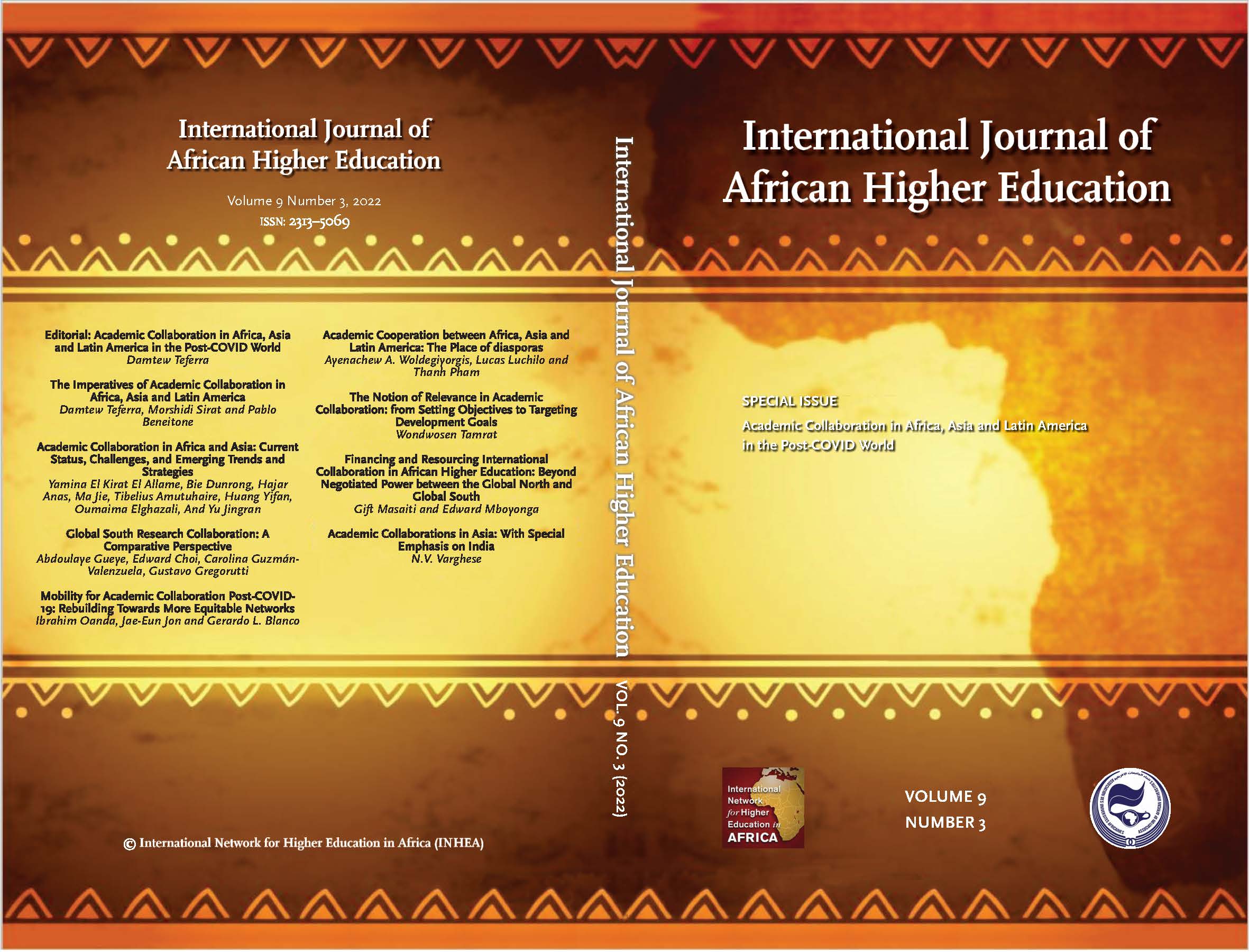 International Journal of African Higher Education 