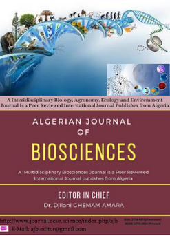 Algerian Journal of Biosciences