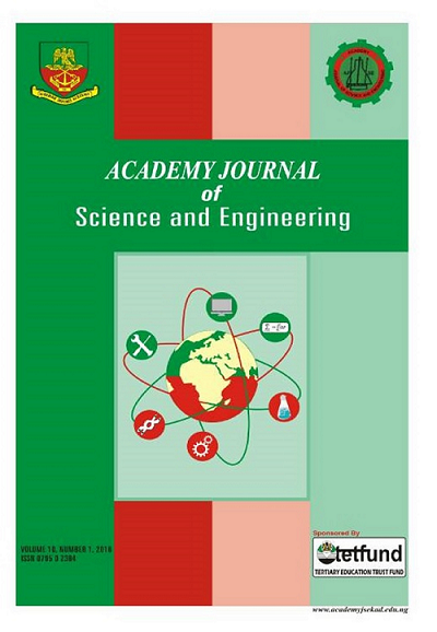 Academy Journal of Science and Engineering