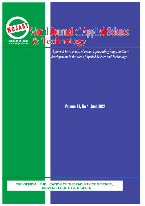 World Journal of Applied Science & Technology