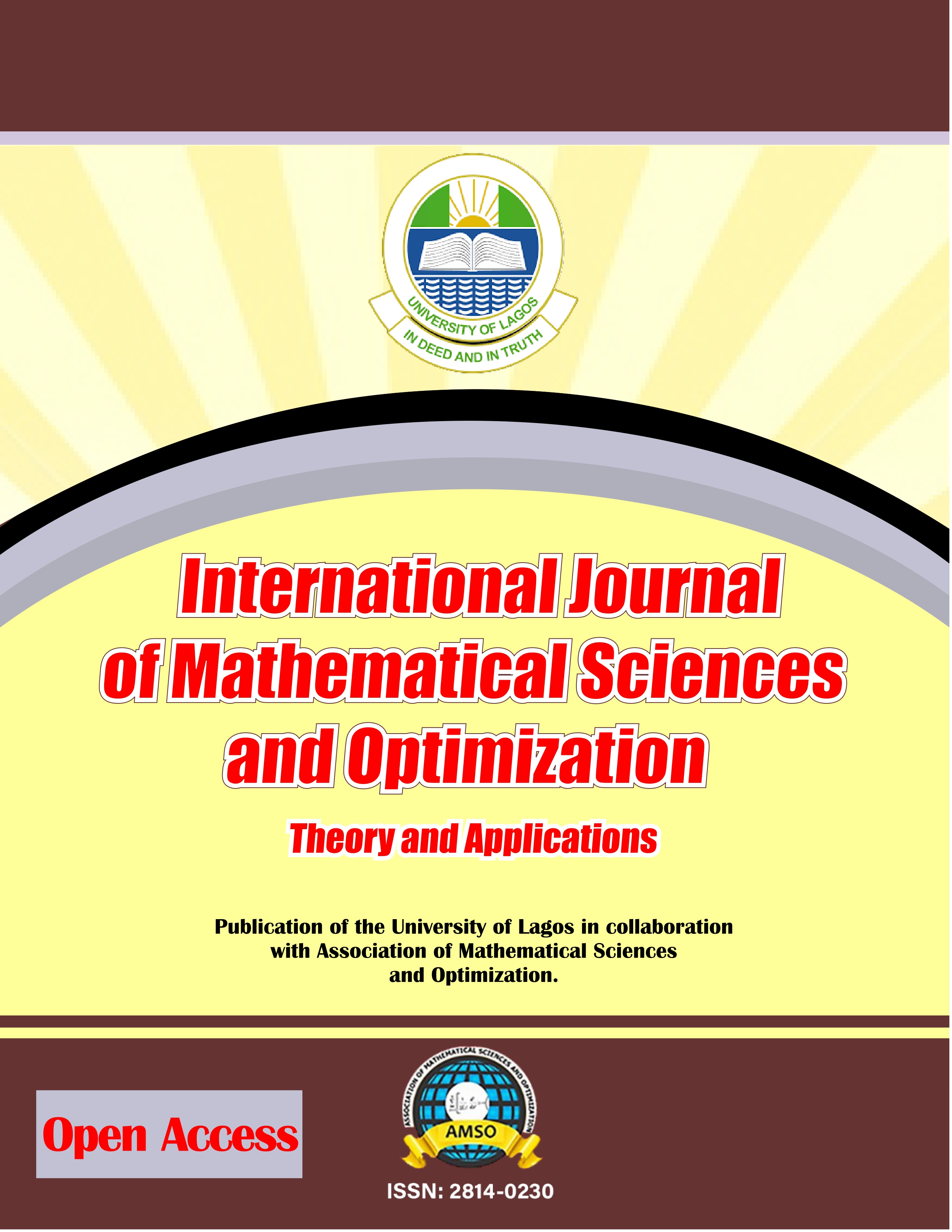 International Journal of Mathematical Sciences and Optimization: Theory and  Applications