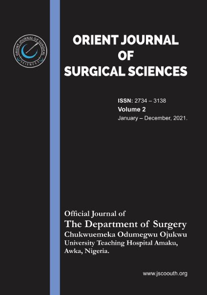 Orient Journal of Surgical Sciences