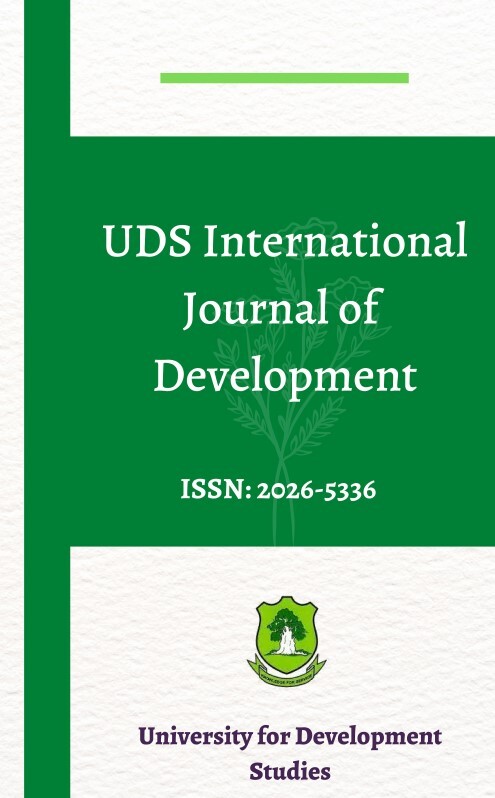 UDS International Journal of Development