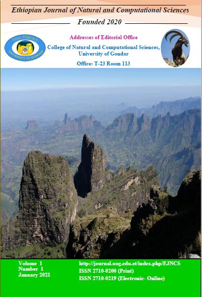 Ethiopian Journal of Natural and Computational Sciences