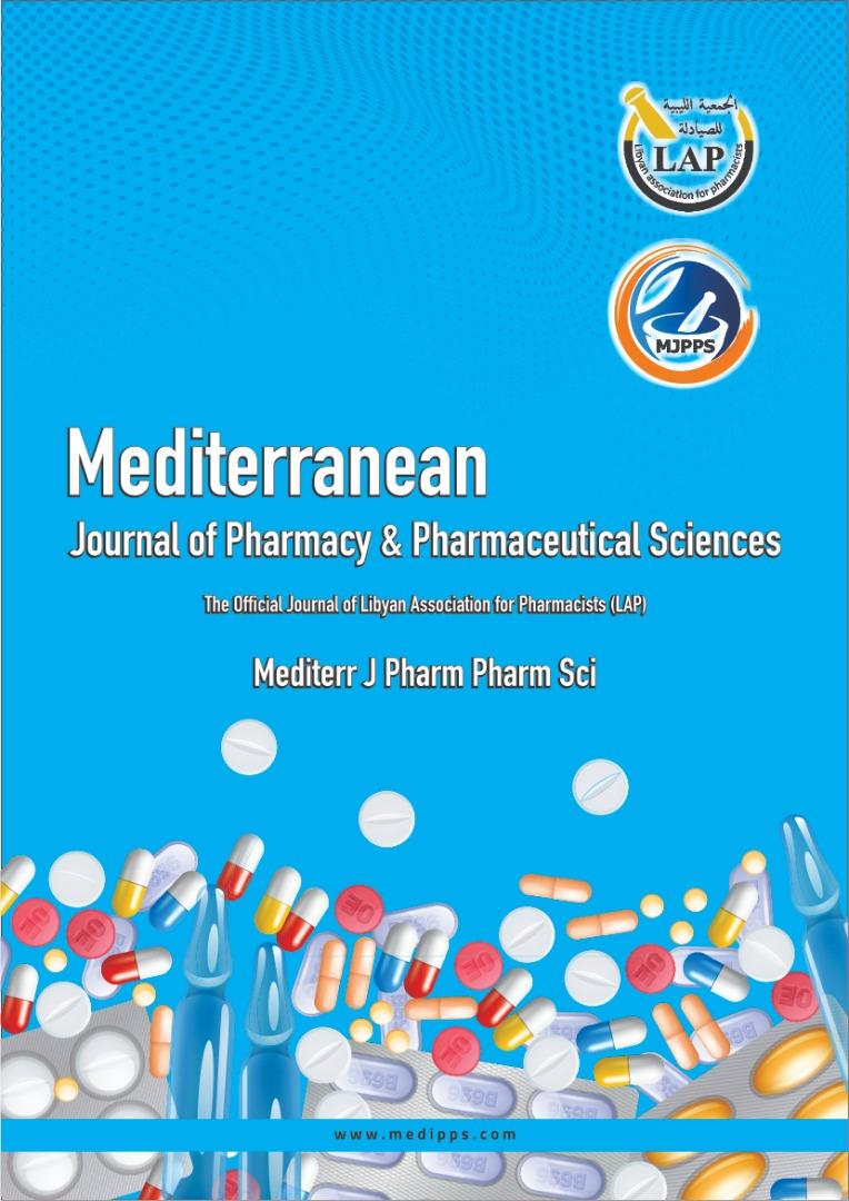  Mediterranean Journal of Pharmacy and Pharmaceutical Sciences