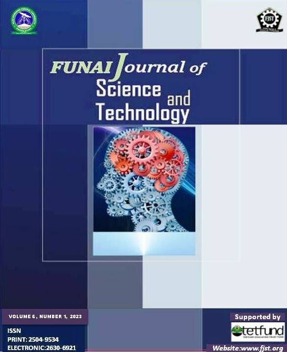FUNAI Journal of Science and Technology